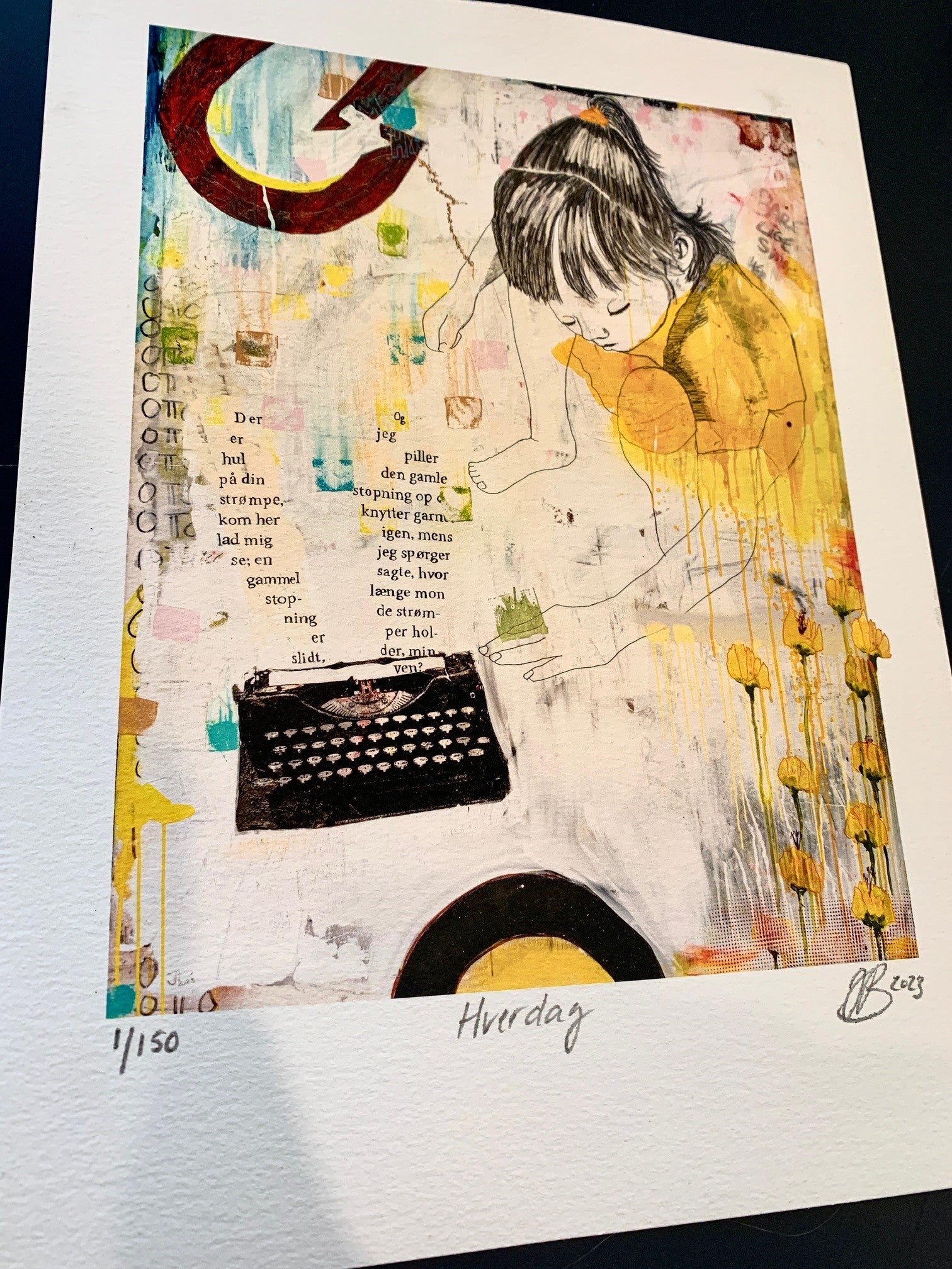 EVERYDAY, Year Giclee 2023 (22 x 30cm)