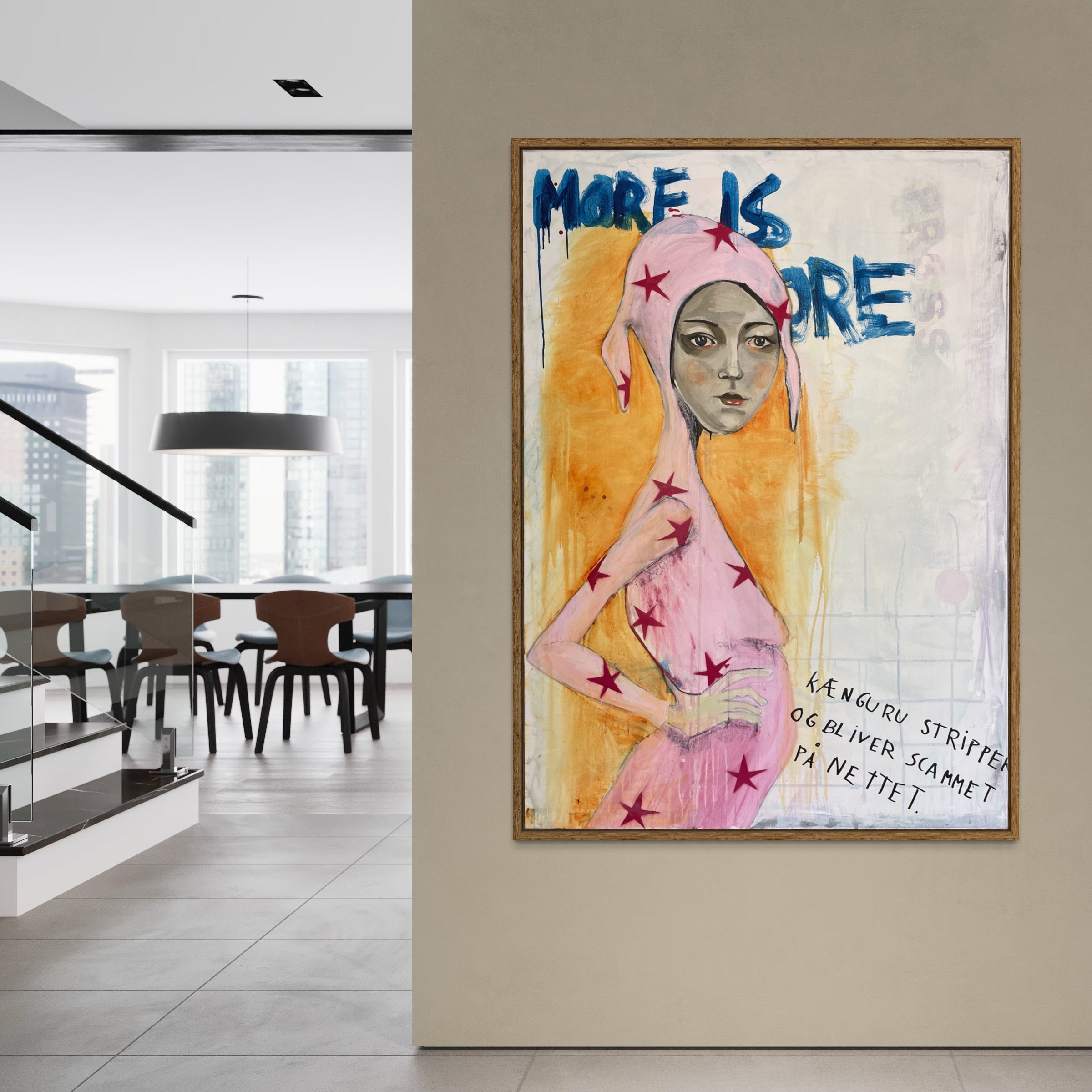 The Bird Girl - Giclée print, 50x70 cm