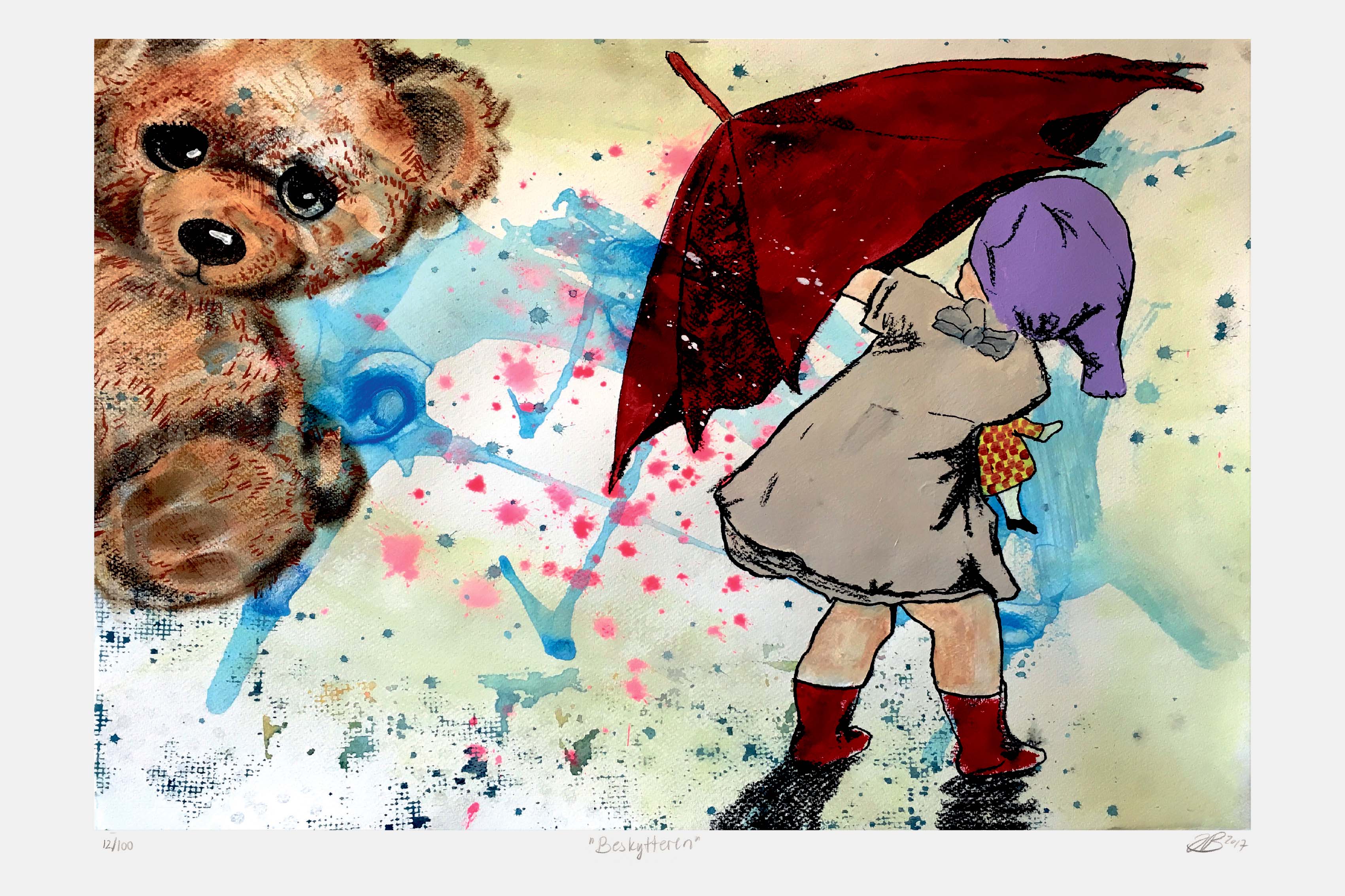 The Protector - Giclée print, 60x40 cm