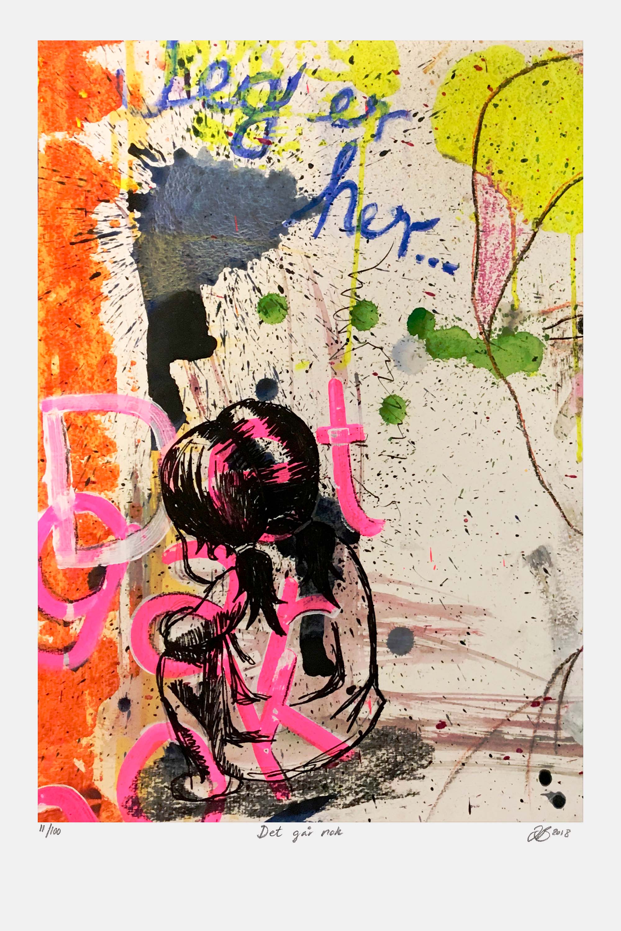 It Will Probably Work Out - Giclée print, 40x60 cm