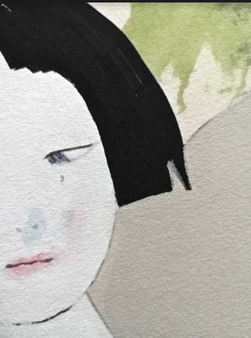 Her Wounds Came From the Same Source as Her Power - Giclée print, 40x60 cm