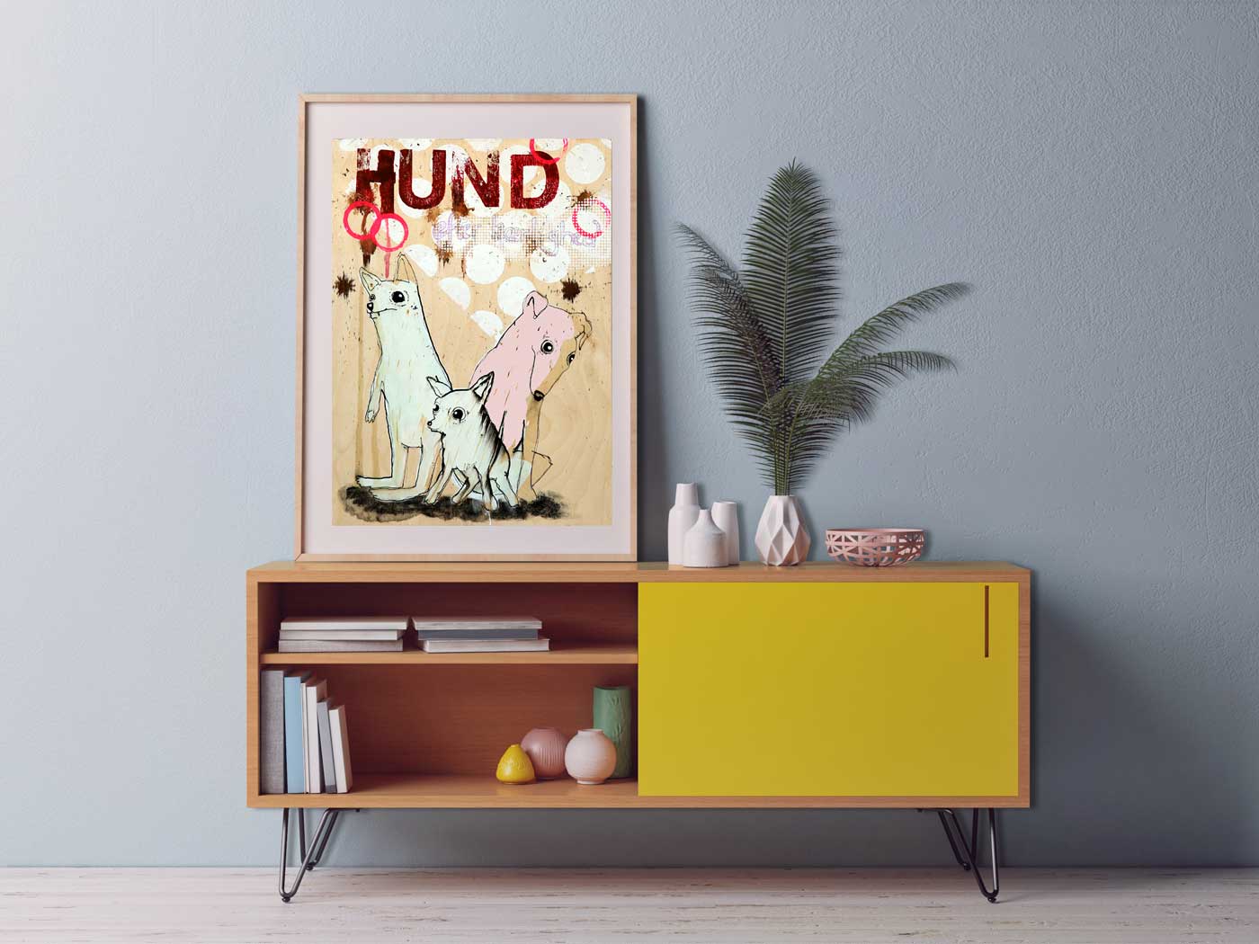 A Dog For Love, 33x46 cm