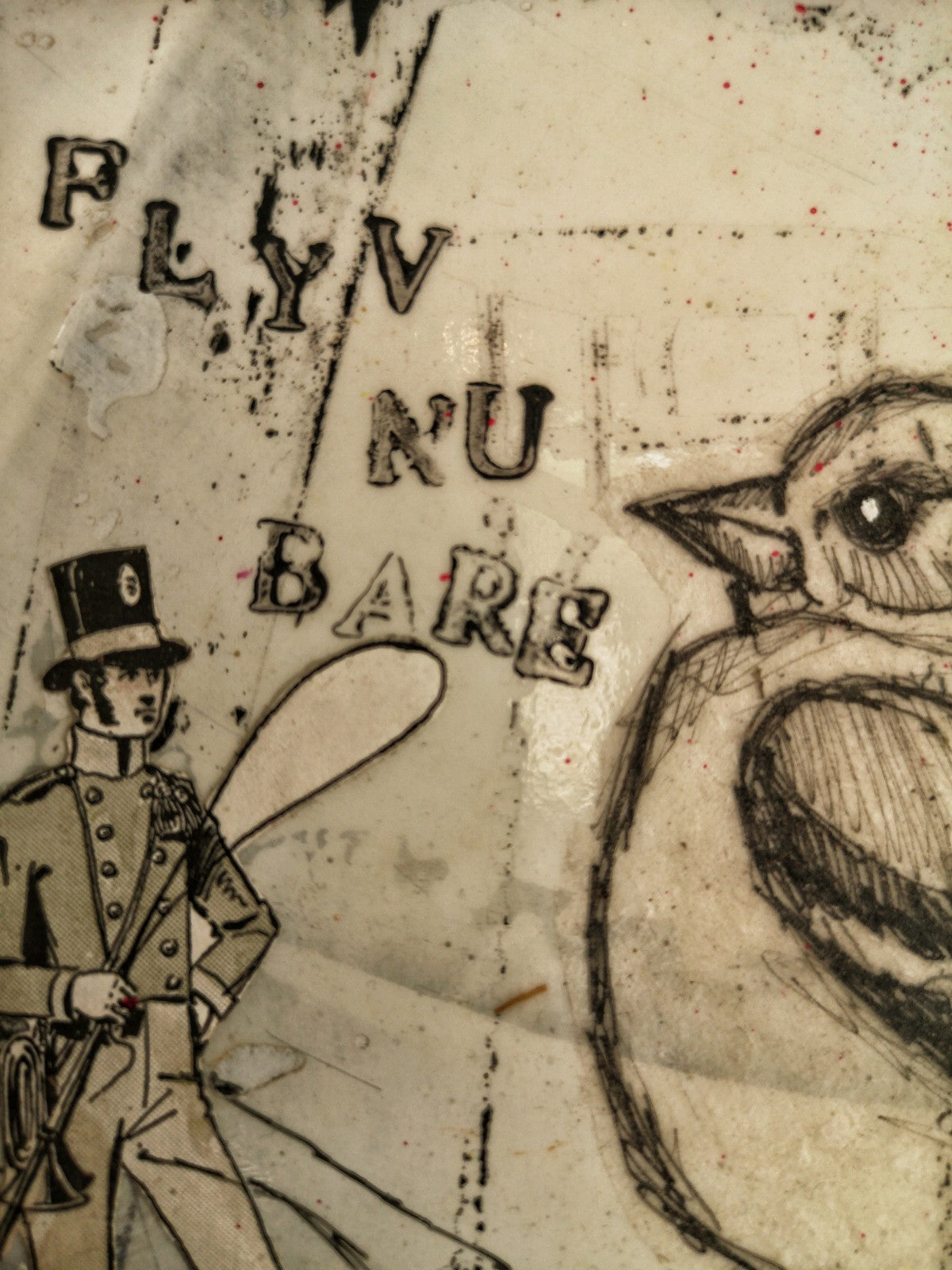 The Ringmaster and the Lady, 21x21 cm