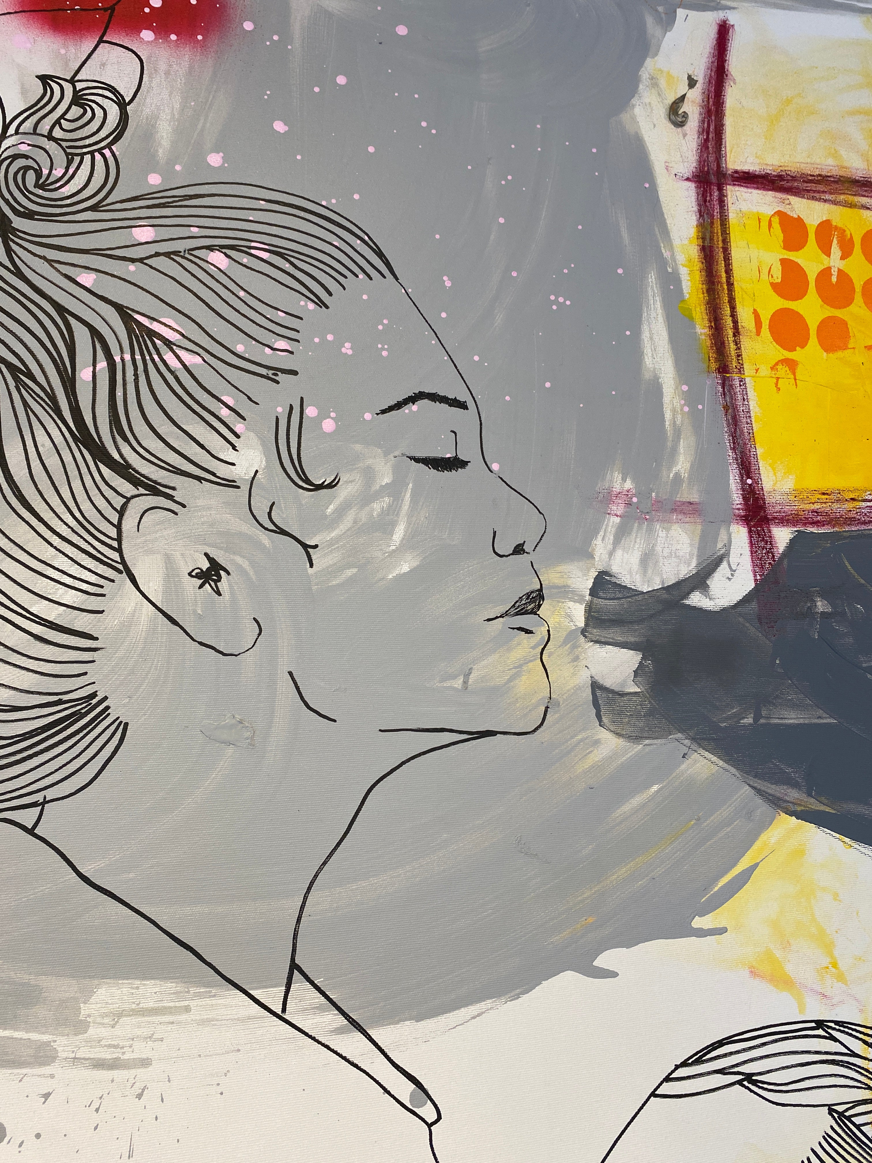 TANGLED, 100x200 cm (SOLD)