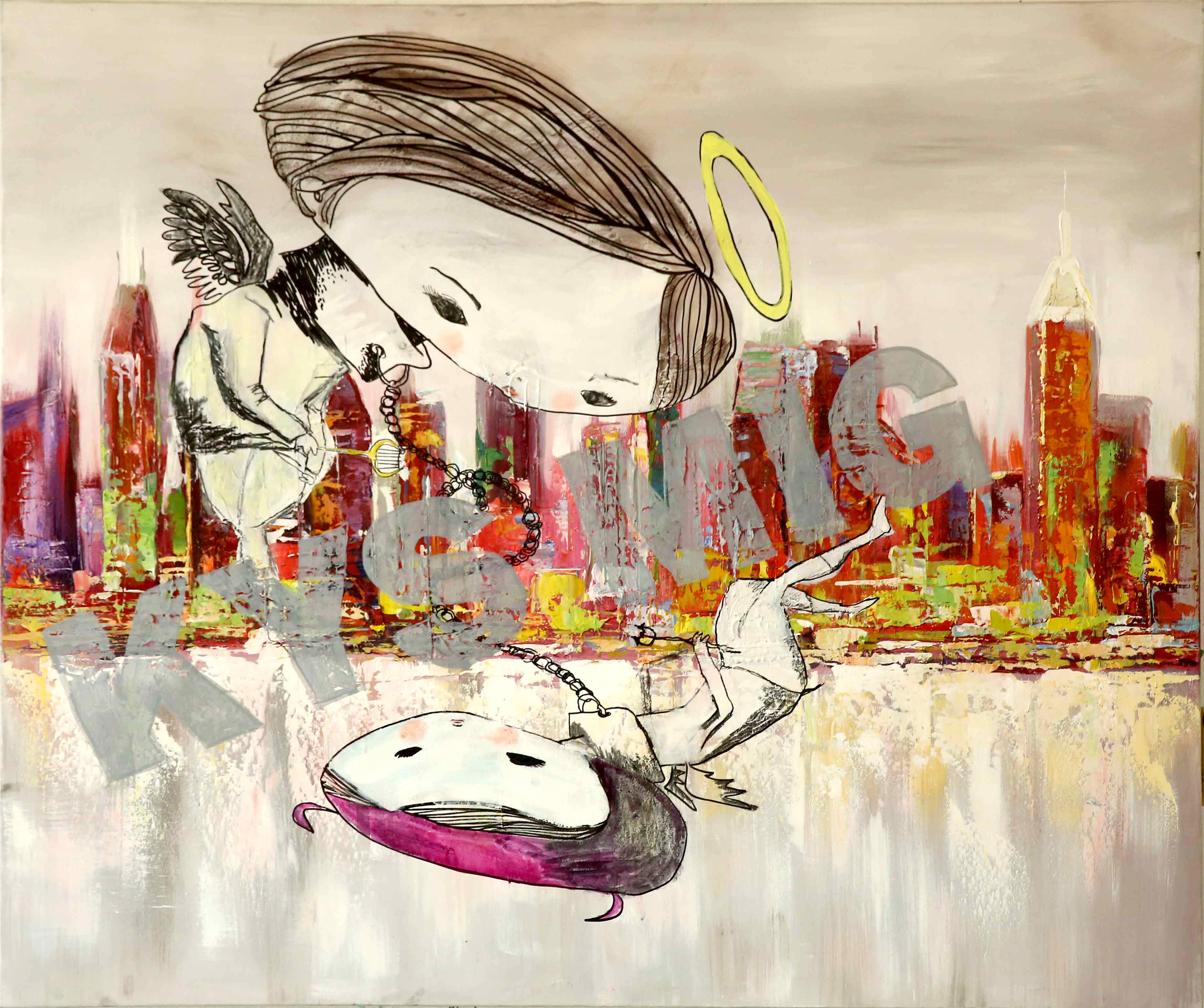 Reflection, 100x120 cm