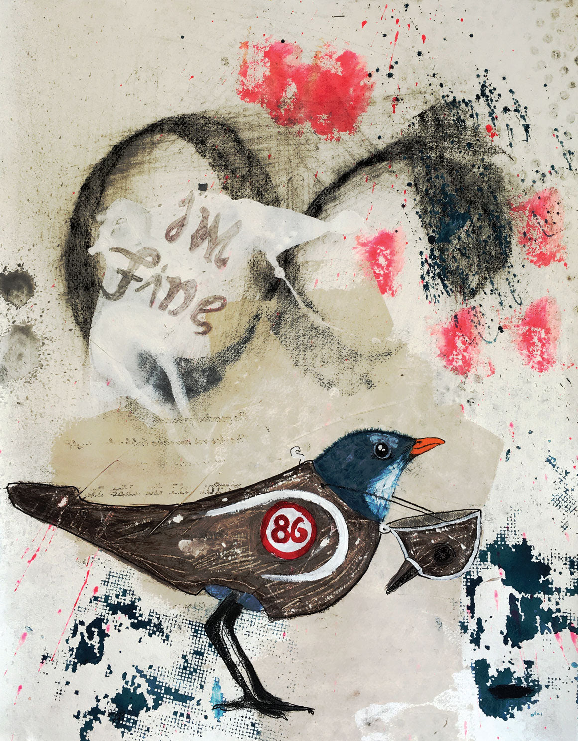 Save Me - Giclée print, 40x60 cm