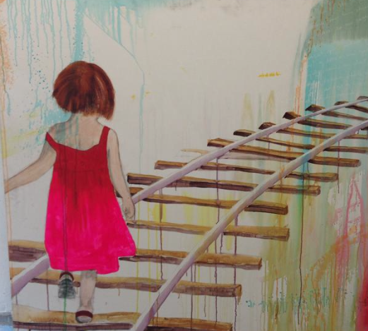 Life of a Girl II, 140x120 cm