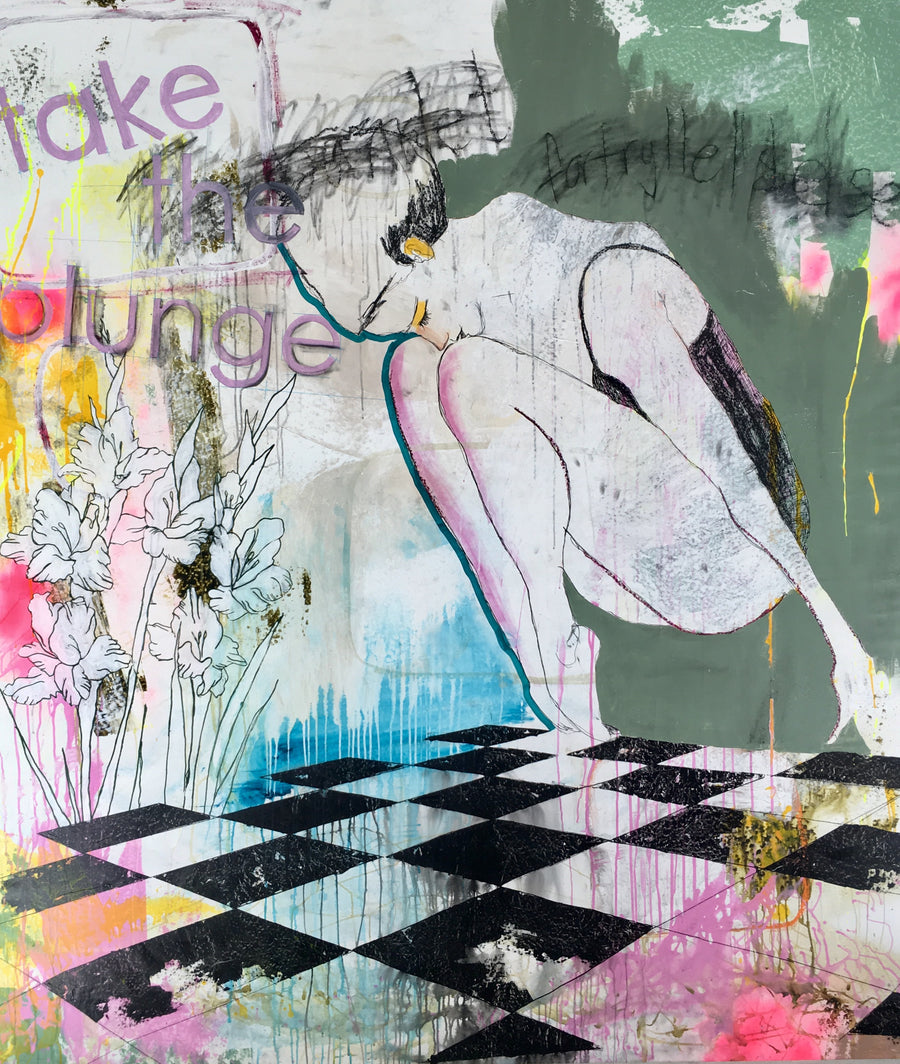 Take the Plunge, 203x210 cm