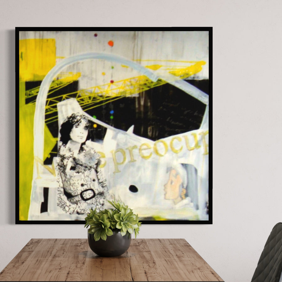 Breakfast at Pluto, 100x100 cm