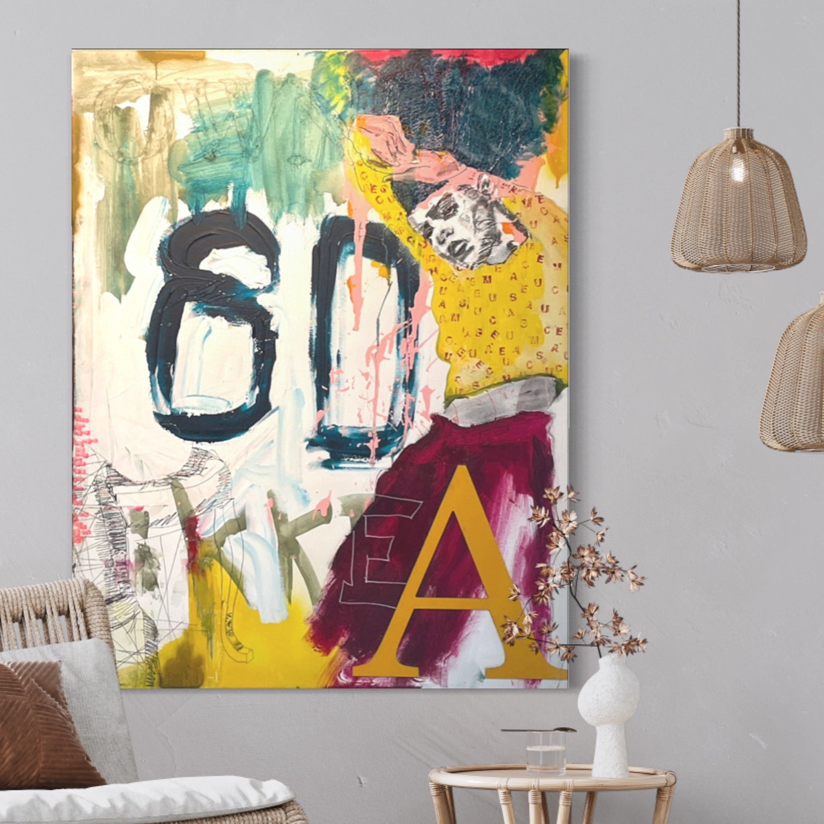 NOIR, 80x100 cm (SOLD)