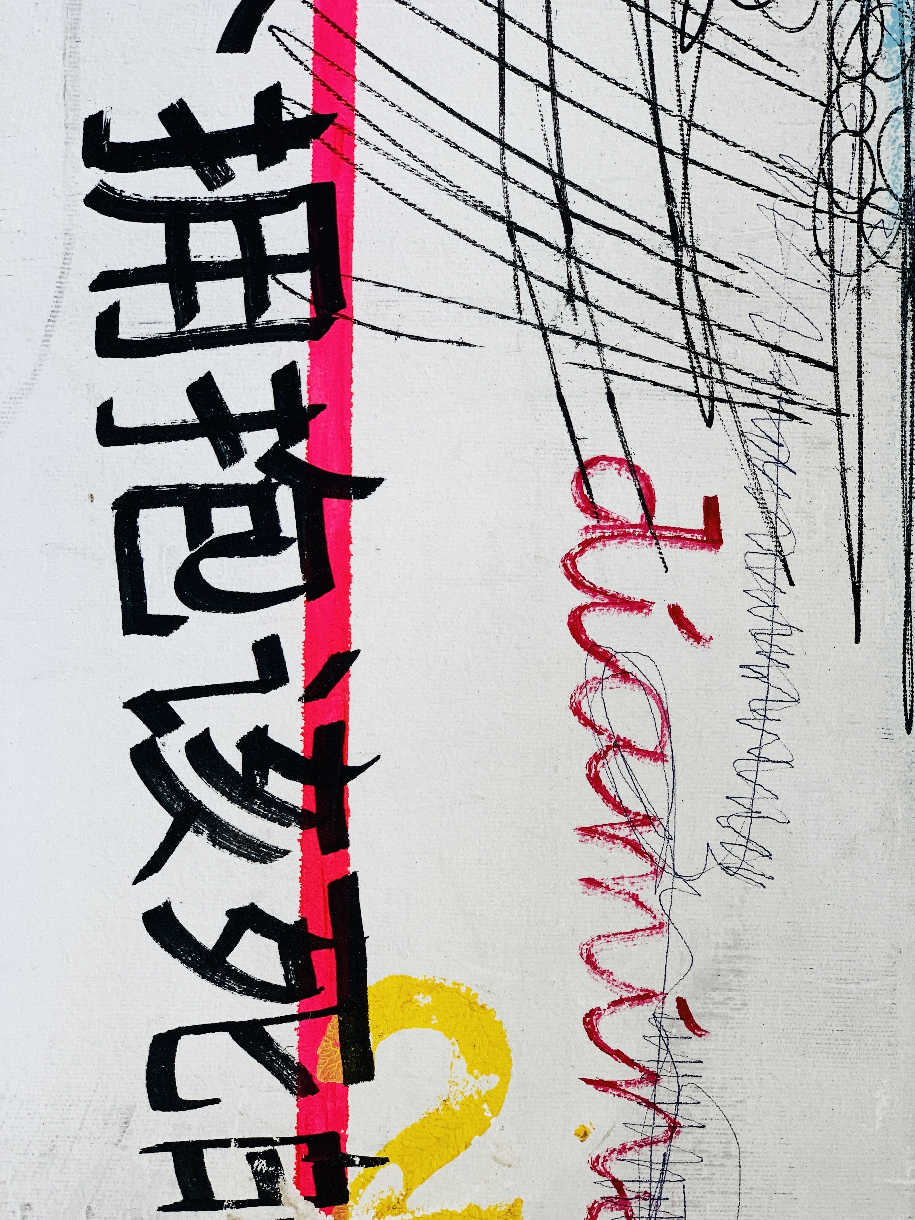 Give Me a Hug Goddammit (Original), 60x80 cm