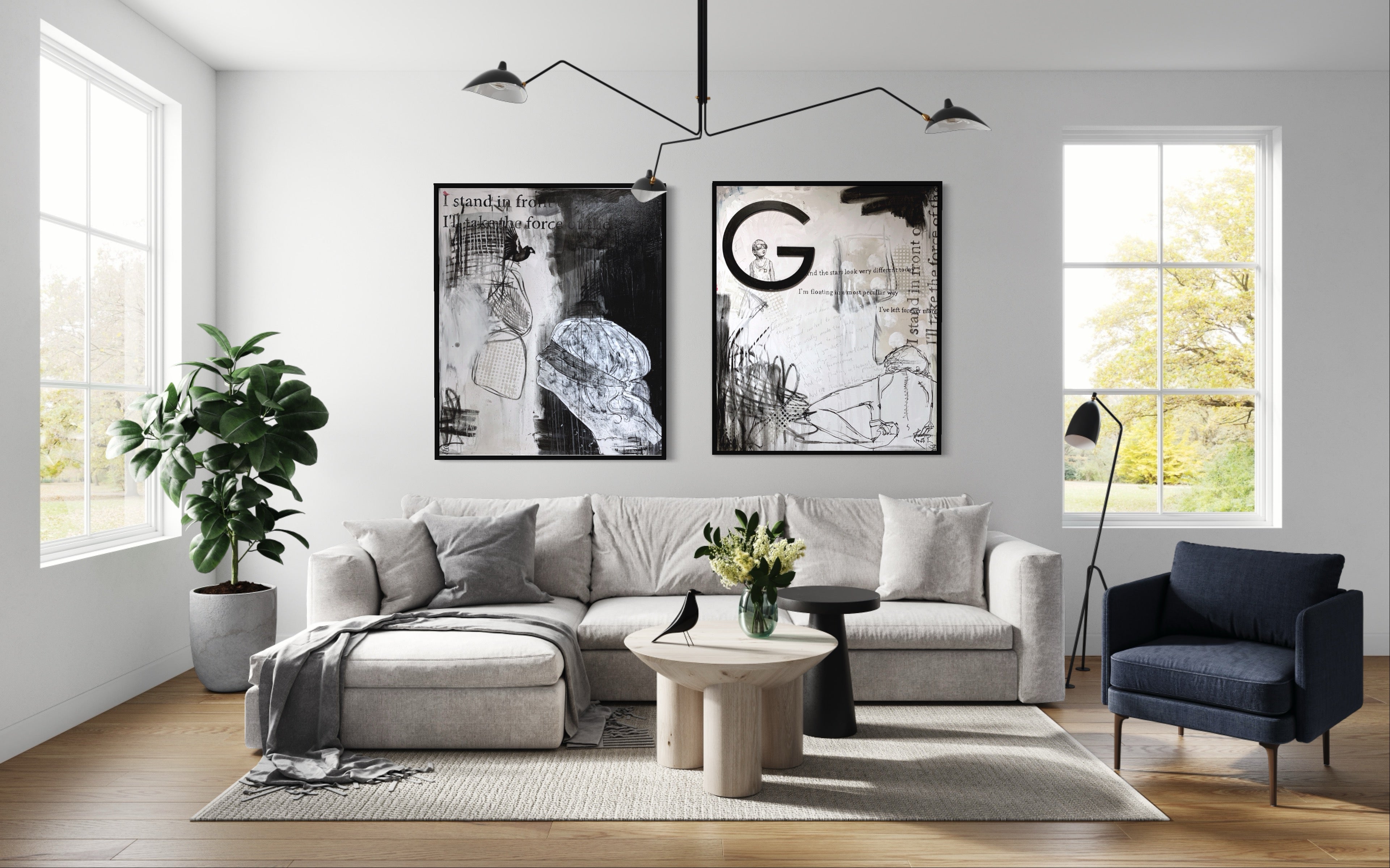 Protection (Original), 100x120 cm