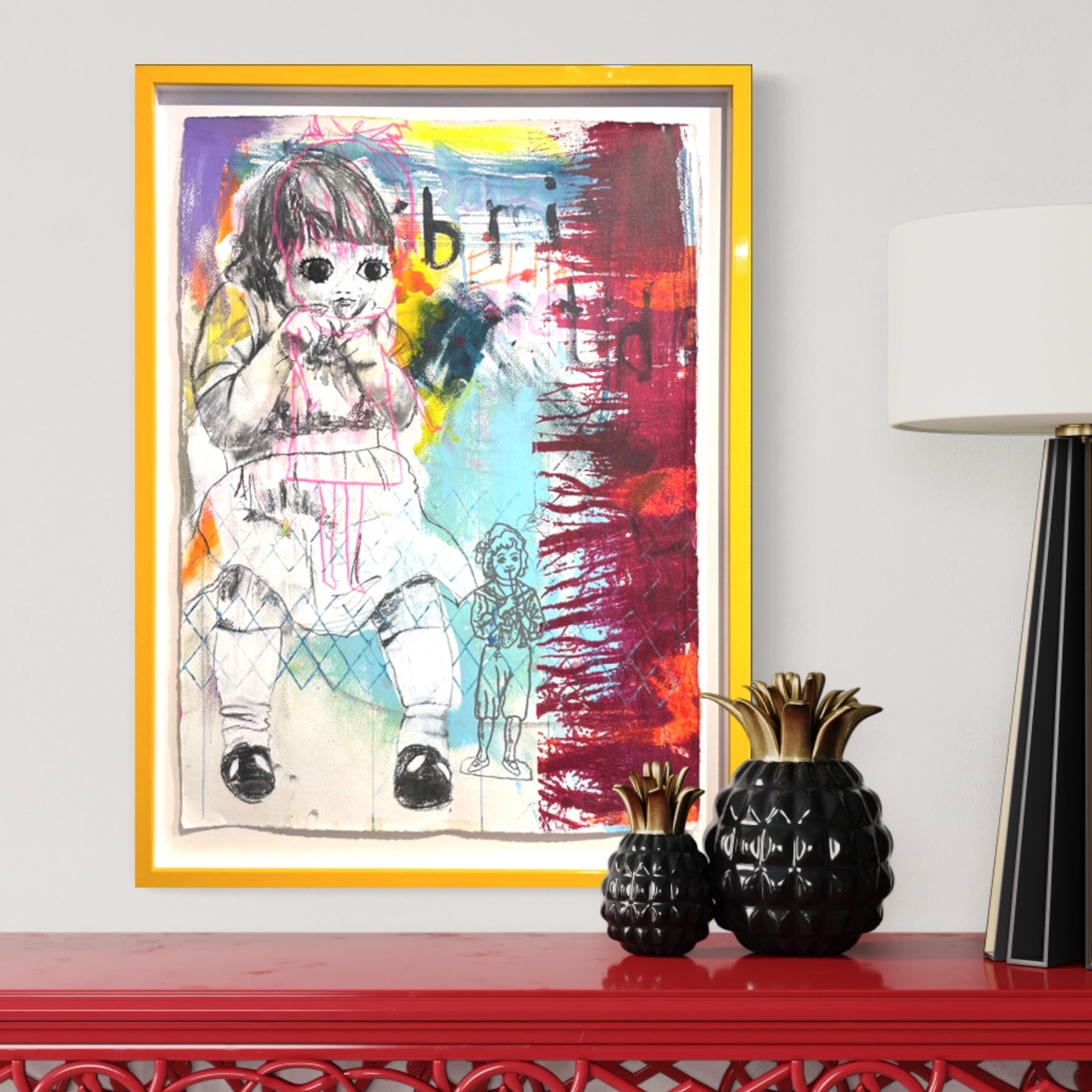 LITTLE TROL, 70X50 cm