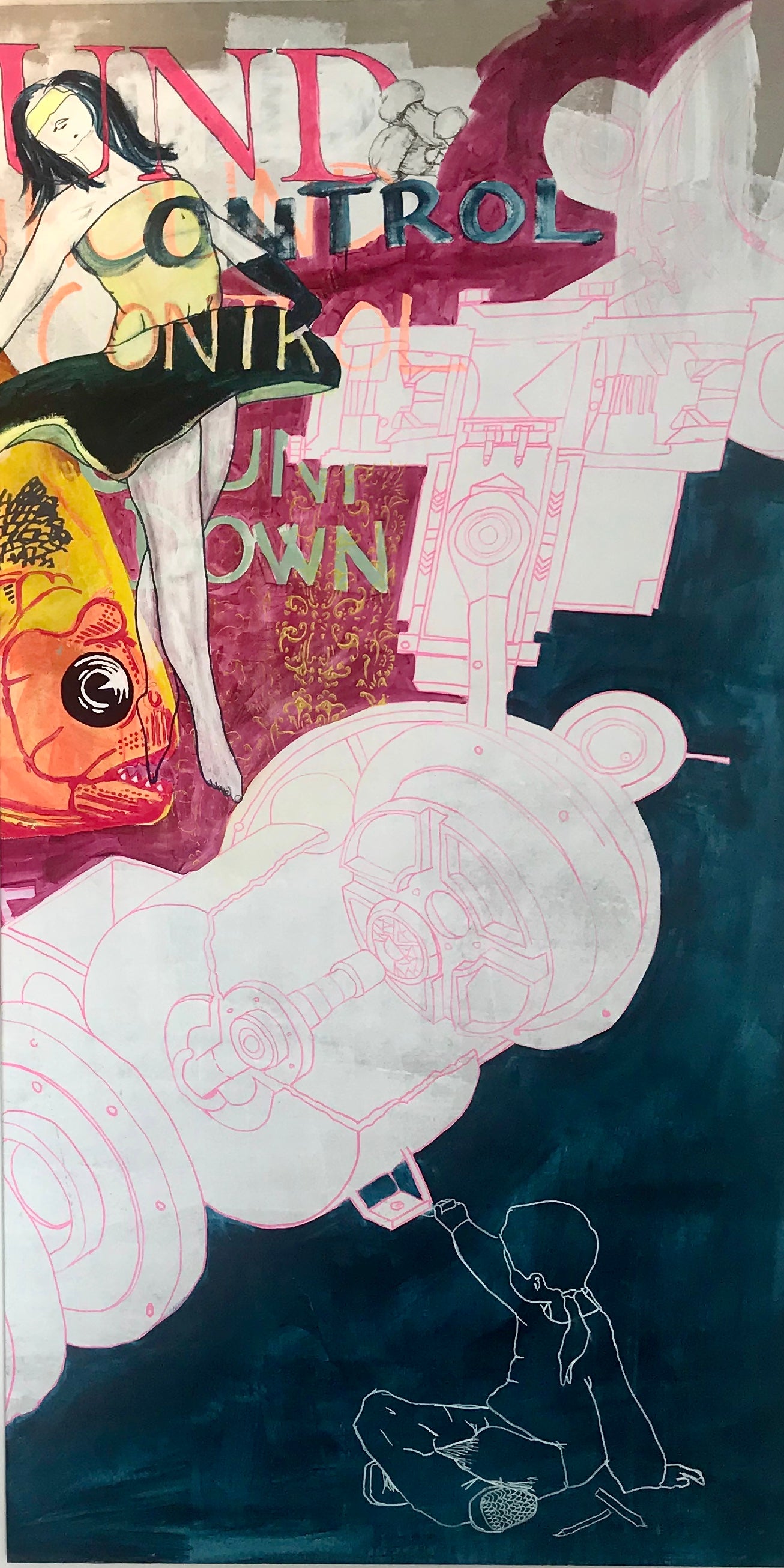 Too Little of Too Much II, 107x210 cm