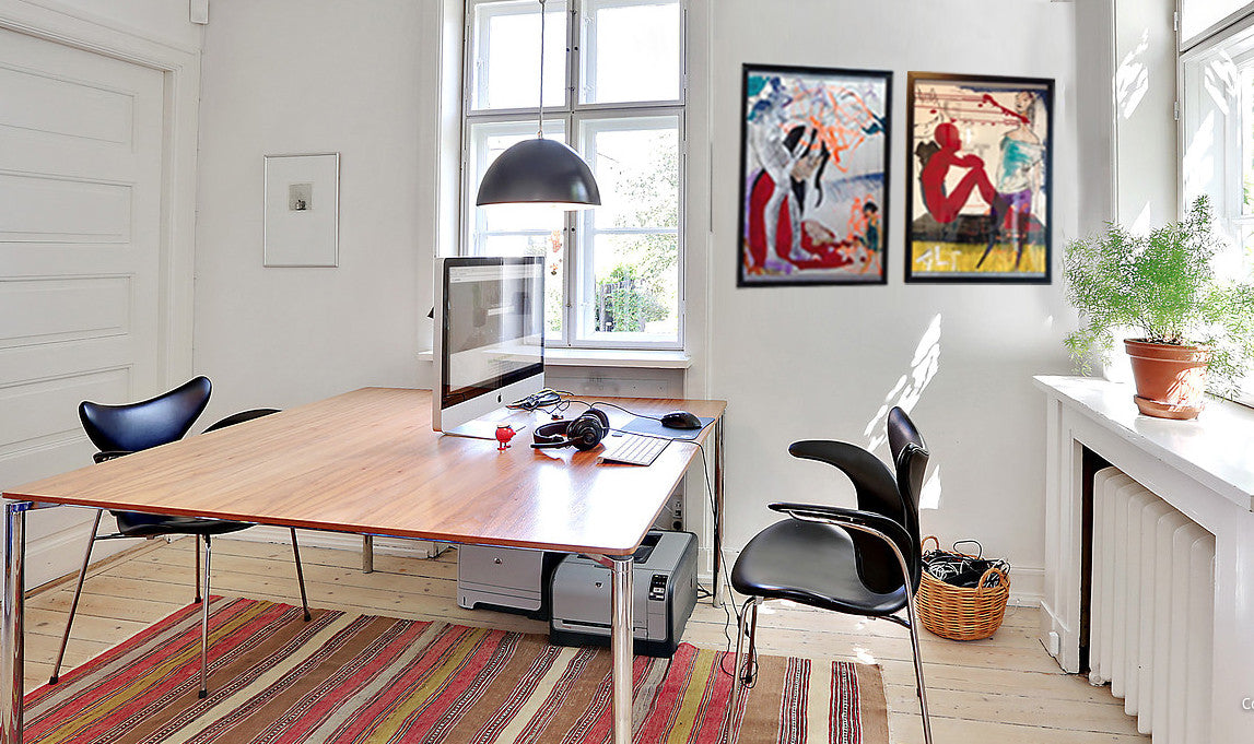 Who is the Richest? 60x30 cm