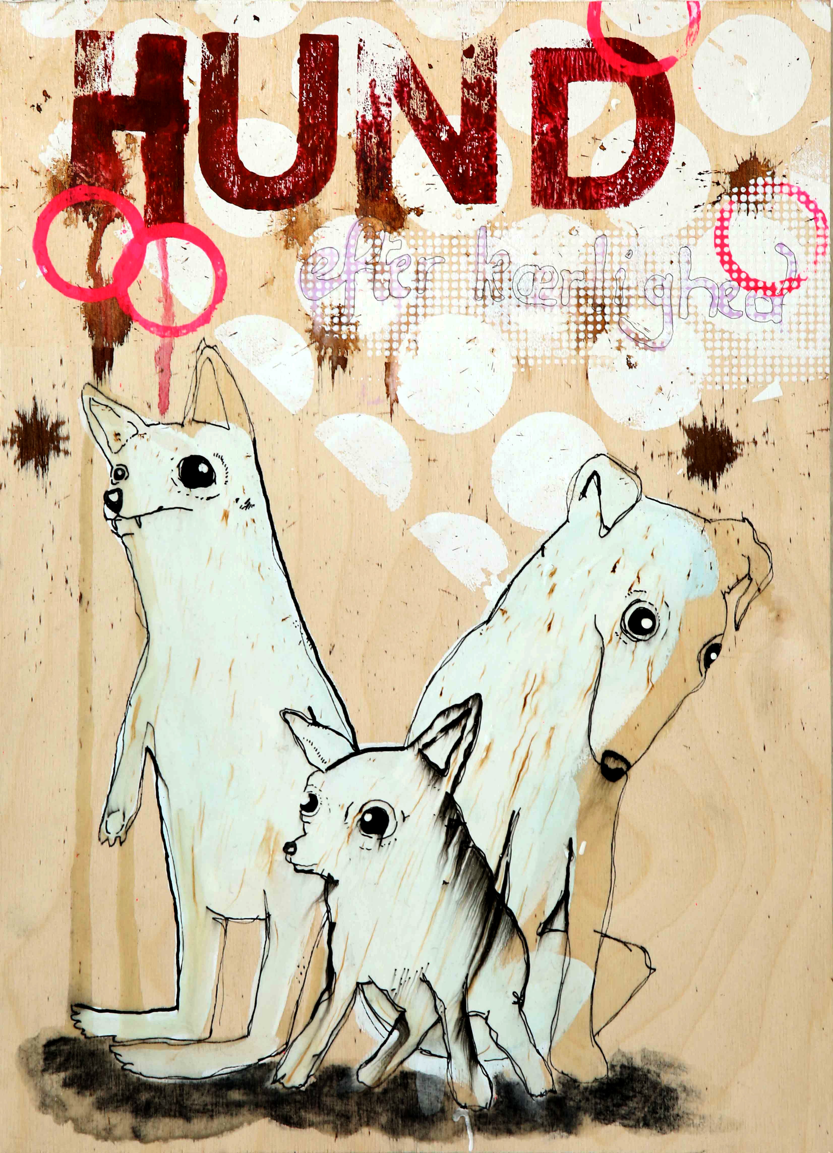 A Dog For Love, 33x46 cm