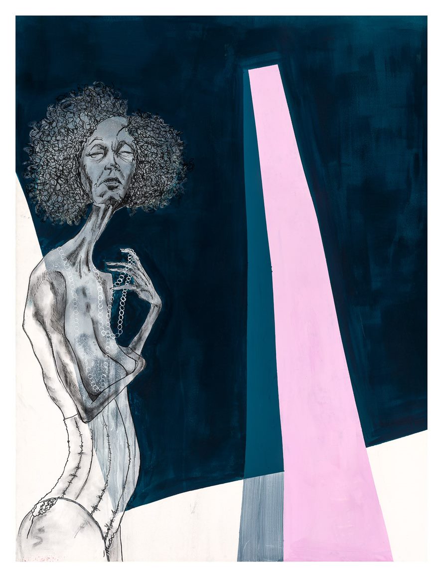 Time with you is the most beautiful piece of jewelry I have - Giclée, framed 110x150 cm