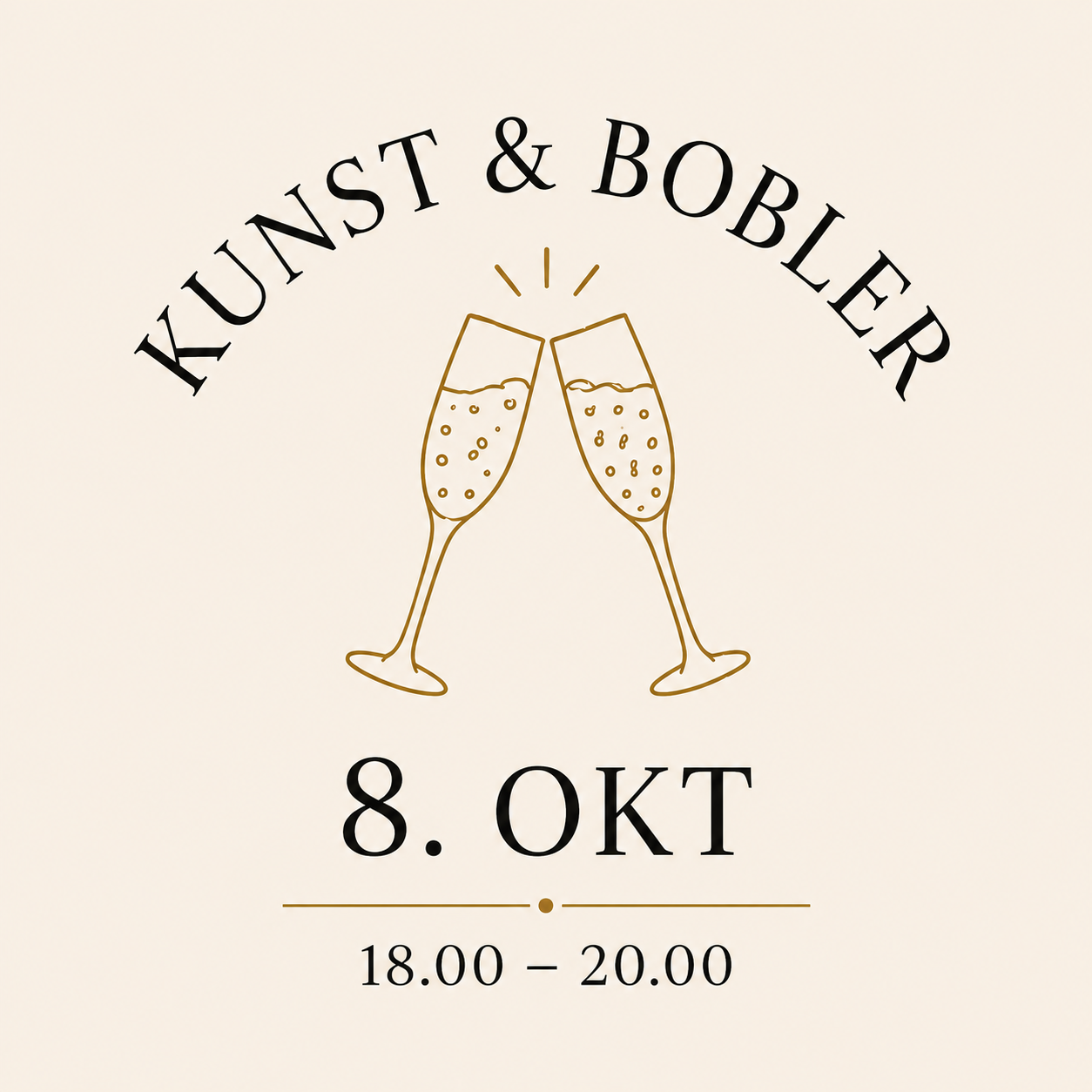 8. Okt - KUNST & BOBLER