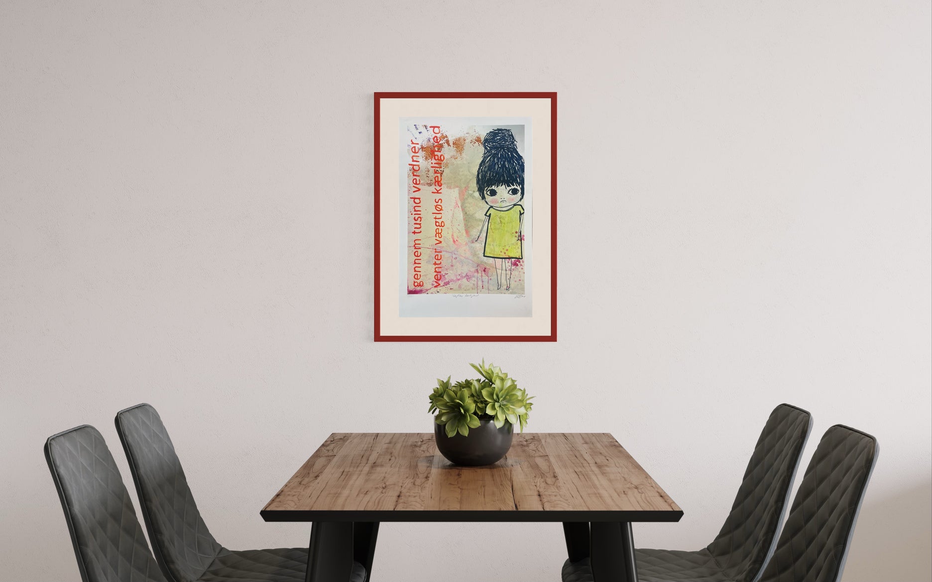 Weightless Love - Giclée print, 40x60 cm