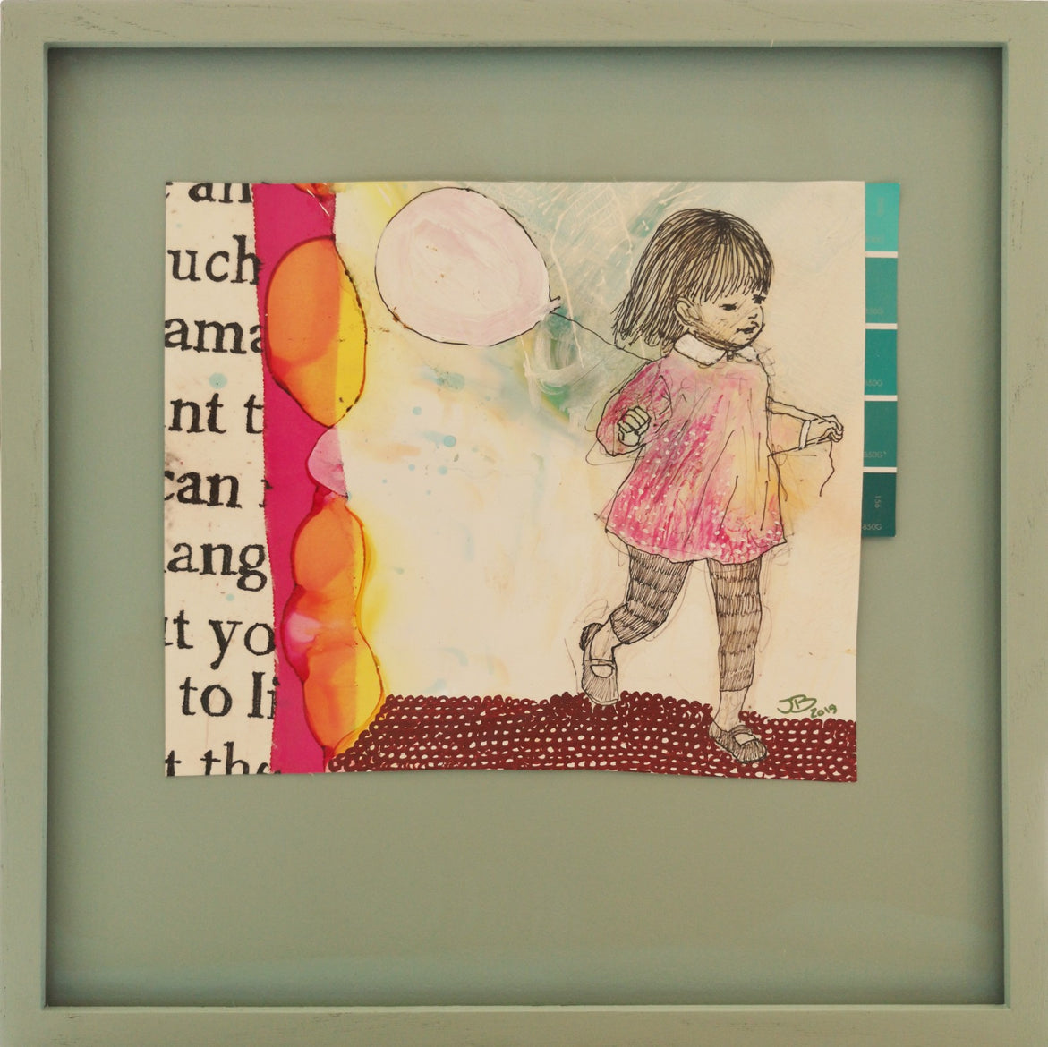 Tea Party for Lilly, 35x35 cm